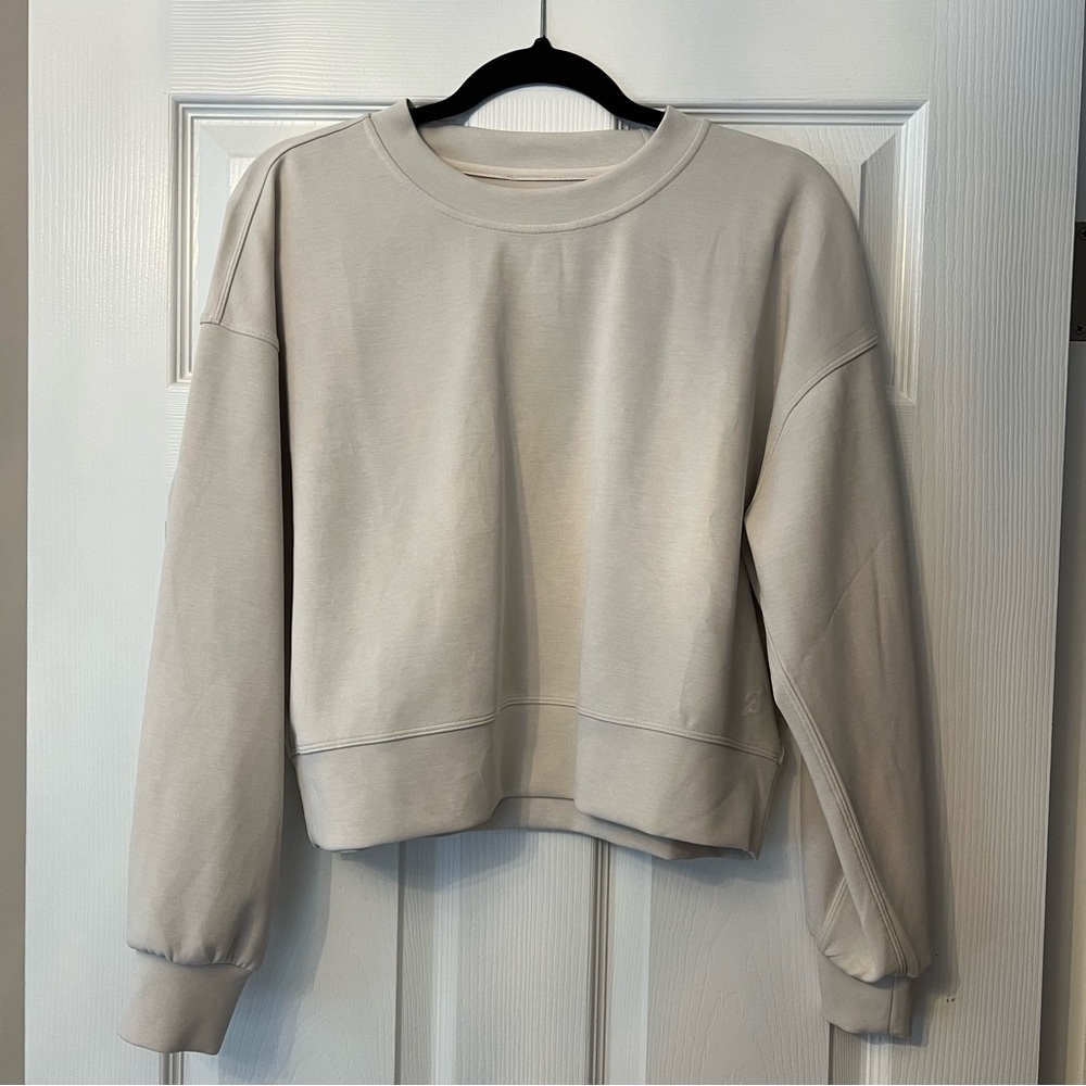 Lululemon Peloton Softstreme Perfectly Oversized Cropped Crew